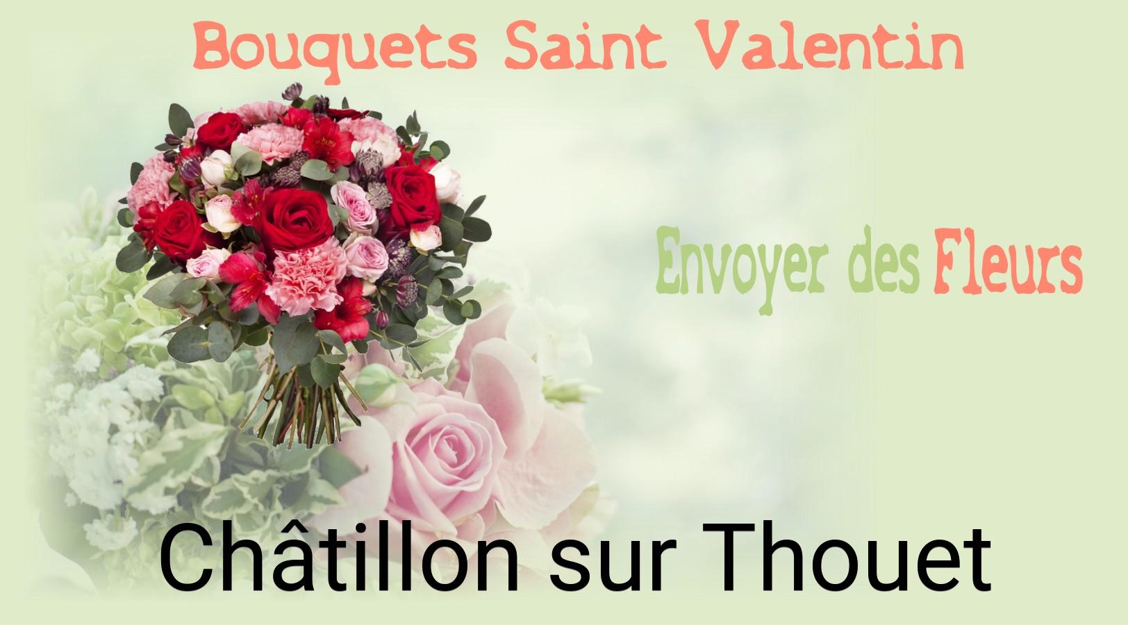 Roses de Saint-Valentin livrées à Châtillon-sur-Thouet